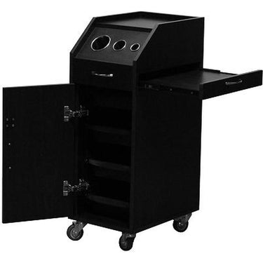 Buchetta Salon Trolley - Black by Deco Salon Furniture