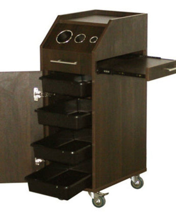 Buchetta Salon Trolley - Chocolate by Deco Salon Furniture