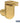 Built-In Hasp - for User Provided Padlock of Solid Oak Executive Wood Locker Door - Gold Finish by Salsbury – Default Title by Salsbury