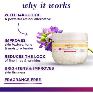 Burt's Bees Renewal Night Firming Cream / 1.8 oz.