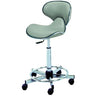 Butterfly Seat Cutting Stool with Backrest / 23"- 33" Height by Pibbs