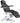Cali 2-Motor Electric Spa Table / Black by Meishida