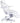 Cali 2-Motor Electric Spa Table / White by Meishida