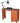 Cameo Nail Table / 42"W x 18"D x 30"H / 50+ Color Choices / Made to Order - Ships in 2-3 Weeks by Collins