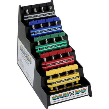 Cando Digiflex Hand/Finger Exerciser 5 Piece Set with Display