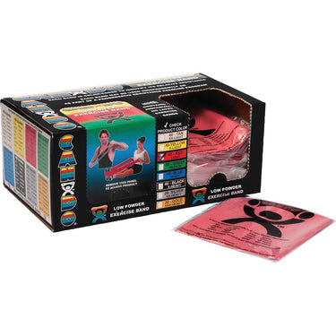 Cando Exercise Band Light Red 4',40 Ea Bulk Low Po