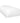 CanDo half-round foam roller, 6 x 12", white