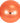 Cando Inflatable Exercise Ball 55cm Orange