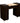 Canterbury A - Single Manicure Table - Half Marble Top by Deco Salon Furniture