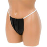 Canyon Rose Disposable Ladies Bikini / One Size Fits Most / Black / 25 Pack