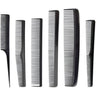 Carbon Comb Set - Heat Resistant / 6 Piece Set by Scalpmaster