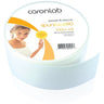 Caronlab Spun Lace 90 Waxing Rolls - White / 3.2" x 328 Feet (80mm x 100 Meters) per Roll X 4 Rolls = 400 Meters - 1,312 Feet