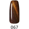Cateye 3D Gel Polish / 0.5 oz. - Color #067
