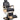 Cavalier Gold Edition Barber Chair by DIR Salon Furniture