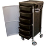 Celebrity 6-Tray Lockable Salon Trolley