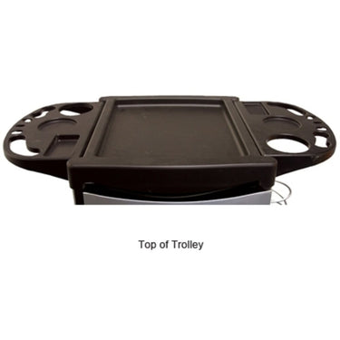 Celebrity 6-Tray Lockable Salon Trolley