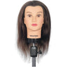 Celebrity Deluxe Debra Human Hair Manikin / 18"-20" Brown Human Hair