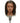 Celebrity Jasmine Ethnic Human Hair Manikin / 16" - 17" Dark Brown Hair