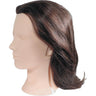 Celebrity - Slip-on Hair Form - 100% Human Hair - 6"-18" Bown Level 6 - Fits Comfortably Over a Bald Manikin Head