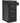 Celine Wall-Mount Styling Station Cabinet / Black by Deco Furniture