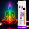 Chakra Tuning Fork - Crown (Purple) - 172.06 Hz / 8.5" Long with 7" Mallet