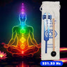 Chakra Tuning Fork - Third Eye (Dark Blue) - 221.23 Hz / 8.5" Long with 7" Mallet