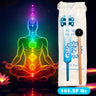 Chakra Tuning Fork - Throat (Light Blue) - 141.27 Hz / 8.5" Long with 7" Mallet