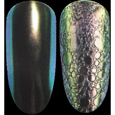 Chameleon Metallic Chrome Nail Pigment - Green - Each