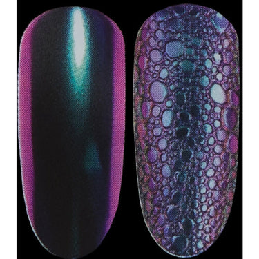 Chameleon Metallic Chrome Nail Pigment - Purple - Each