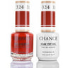 Chance Duo - Soak Off Gel Polish & Nail Lacquer 0.5 oz. Each / #324