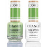 Chance Duo - Soak Off Gel Polish & Nail Lacquer 0.5 oz. Each / #334