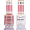 Chance Duo - Soak Off Gel Polish & Nail Lacquer 0.5 oz. Each / #B22