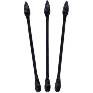 Charcoal Color Cotton Swabs / 25 Count by Fantasea