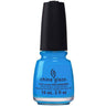 China Glaze Nail Polish - DJ Blue My Mind - 0.5 oz (14 mL.)
