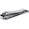 Chrome Plated Toe Nail Clipper / Wide Mouth - Straight Edge / 12 Pack