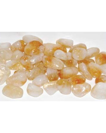 Citrine Gemstone Mani/Pedi Stones - Promotes Self-Esteem and Energy / 1 lb. by Gemstone Mani-Pedi