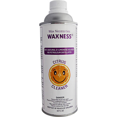Citrus Solvent Equipment Cleaner 95% Natural D- Limonene / Case of 6 - 16.9 fl. oz. - 500 mL. Each by Waxness