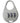 City Lights Round Silver Combination Lock