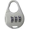 City Lights Round Silver Combination Lock