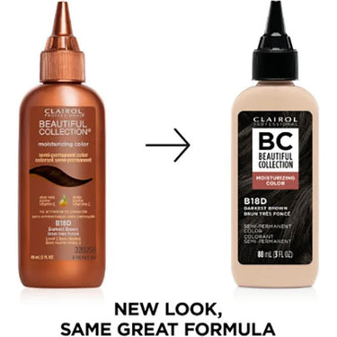 B17W Rosewood Brown Beautiful Collection / Moisturizing Semi-Permanent Professional Hair Color / 3 oz. by Clairol