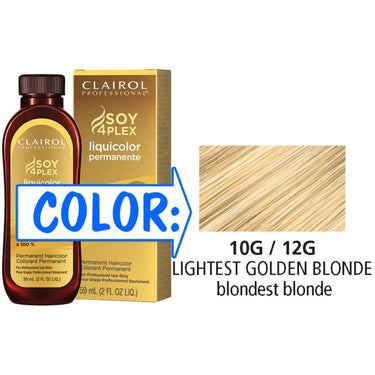 Clairol Professional Liquicolor Permanente - 10G/12G Lightest Golden Neutral Blonde / 2 oz.