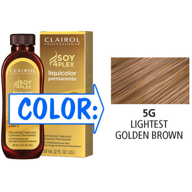 Clairol Professional Liquicolor Permanente - 5G Lightest Golden Brown / 2 oz.
