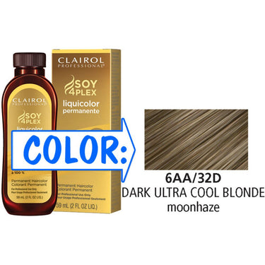 Clairol Professional Liquicolor Permanente - 6AA/32D Dark Ultra Cool Blonde / 2 oz.