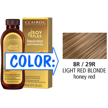 Clairol Professional Liquicolor Permanente - 8R/29R Light Red Blonde / 2 oz.