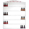 Classic Polish Clear Rack - Wall Mount Design by ProTool