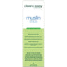 Clean + Easy - Large (Leg) Muslin Strips - 3" x 9" / 100 Count