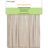 Clean + Easy - Small (Face) Wood Applicator Spatulas / 100 Count