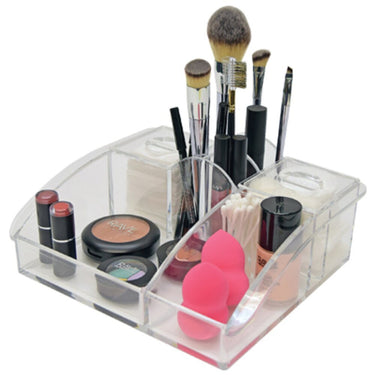 Clear Acrylic Organizer / 4"H x 10"W x 8-1/4" by Fantasea