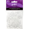 Clear Braiding Bands - 500 Pack by Gold Magic