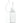 Clear Dropper Bottle with White Screw-Top and Blunt Needle Tip - 10 mL. - 0.33 oz. / Case of 200